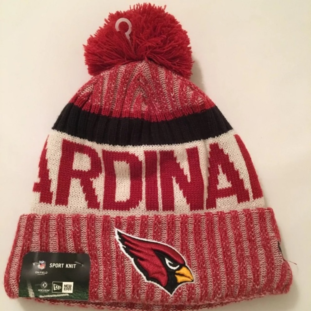 Arizona Cardinals On Field new Era Beanie Nwt